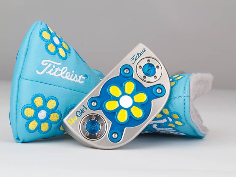 Brighter than ever, Scotty Cameron’s latest My Girl is an ageless beauty with a bold new look and Fastback shape for her 12th appearance. 