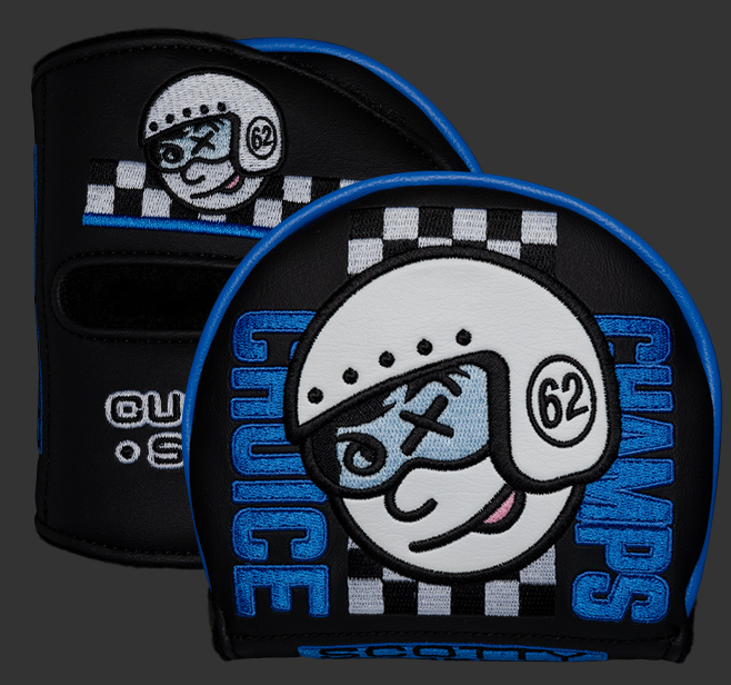 Champs Choice Black/Blue - Mid-Round - Center-Shafted